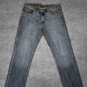 Mens Lee Classic Relaxed Fit Straight Leg 36x34